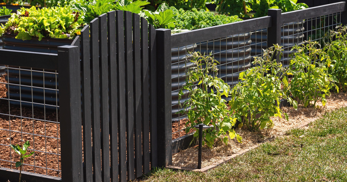 DIY Vegetable Garden Fencing Ideas